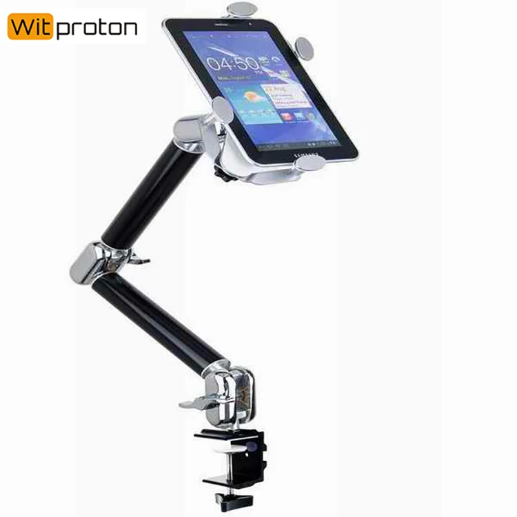 Witproton Aluminum Secure 360 Adjustable Tablet Stand Mount Universal Tablet Holder for Car, Black/silver
Witproton Aluminum Secure 360 Adjustable Tablet Stand Mount Universal Tablet Holder for Car, Black/silver