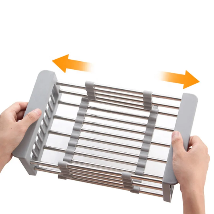 Adjustable Dish Drying Basket Stainless Steel Kitchen Sink Dish Cup Plate Utensil Holder Vegetable Drying Rack, Gray/black/khaki
Adjustable Dish Drying Basket Stainless Steel Kitchen Sink Dish Cup Plate Utensil Holder Vegetable Drying Rack, Gray/black/khaki