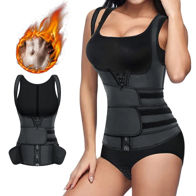 wholesale plus size 9 Steel bond body corset sauna blank private labeling latex zipper waist trainer's and hook vest corset, Black
wholesale plus size 9 Steel bond body corset sauna blank private labeling latex zipper waist trainer's and hook vest corset, Black