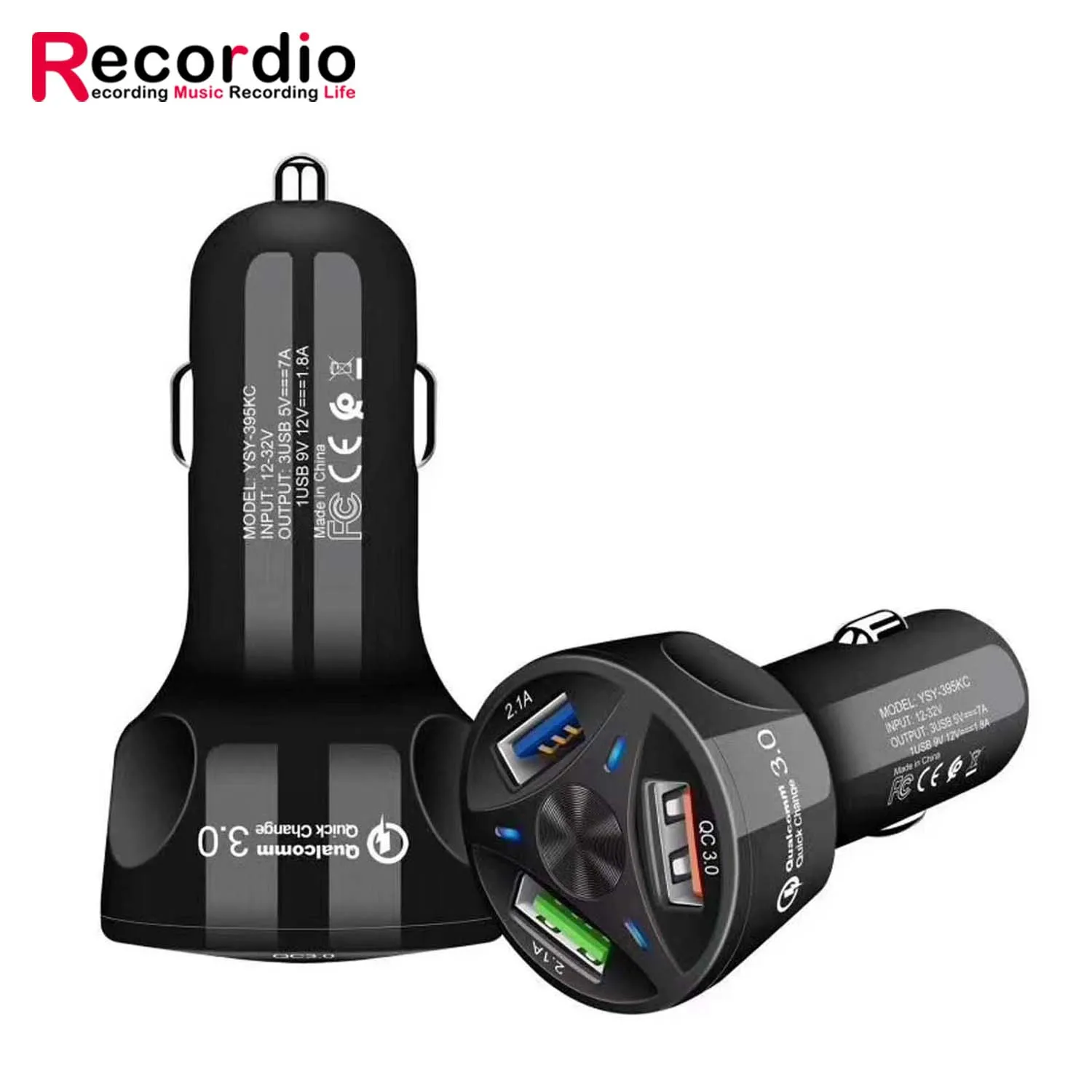 GAZ-QC05 New arrival 3.0 quick charging phones car charger adapter for cars using, Black, white
GAZ-QC05 New arrival 3.0 quick charging phones car charger adapter for cars using, Black, white