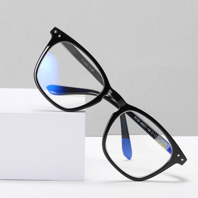 Factory wholesale custom logo unisex anti blue light glasses retro good quality reading glasses women men
Factory wholesale custom logo unisex anti blue light glasses retro good quality reading glasses women men