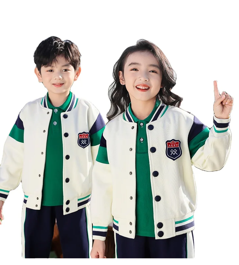 Children's Clothing Set Spring and Autumn Boy's Bomber Three-Piece Girls' Sportswear
Children's Clothing Set Spring and Autumn Boy's Bomber Three-Piece Girls' Sportswear