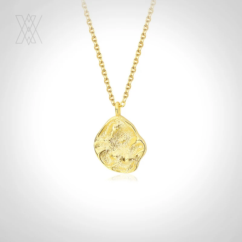 VIANRLA 925 Sterling Silver Irregular Shape Pendant Necklace Minimalist 18k Gold Plated Women Jewelry Gift Drop Shipping
VIANRLA 925 Sterling Silver Irregular Shape Pendant Necklace Minimalist 18k Gold Plated Women Jewelry Gift Drop Shipping