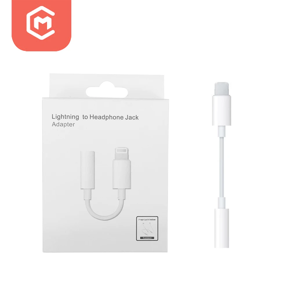 Best Quality Music Listening Cable Connector 3.5mm Aux Audio Headphone Jack Adapter For Iphone
Best Quality Music Listening Cable Connector 3.5mm Aux Audio Headphone Jack Adapter For Iphone