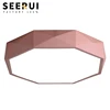 Macarons ceiling light LED round wrought iron ultra-thin living room bedroom lamps balcony children ceiling lamp