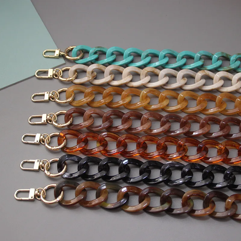 ZONESIN Fancy Colorful 46cm Thick Acrylic Hand Bag Chain Shoulder Strap, 7 colors in stock
ZONESIN Fancy Colorful 46cm Thick Acrylic Hand Bag Chain Shoulder Strap, 7 colors in stock