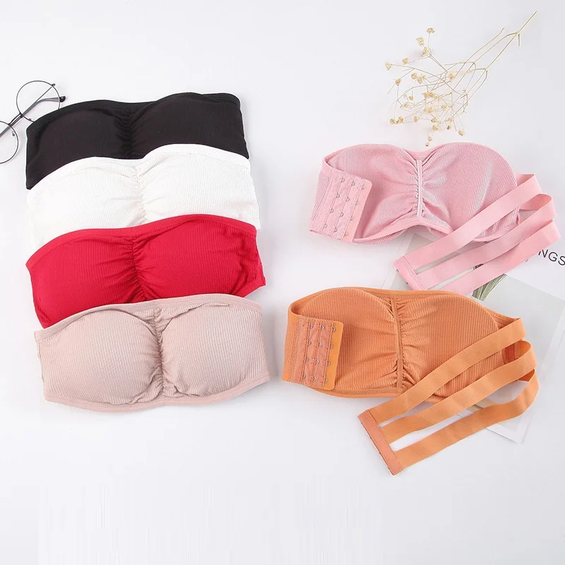 free size back close 4 hook strapless bra tube sexy, Black, white,beige, pink, orange, red
free size back close 4 hook strapless bra tube sexy, Black, white,beige, pink, orange, red