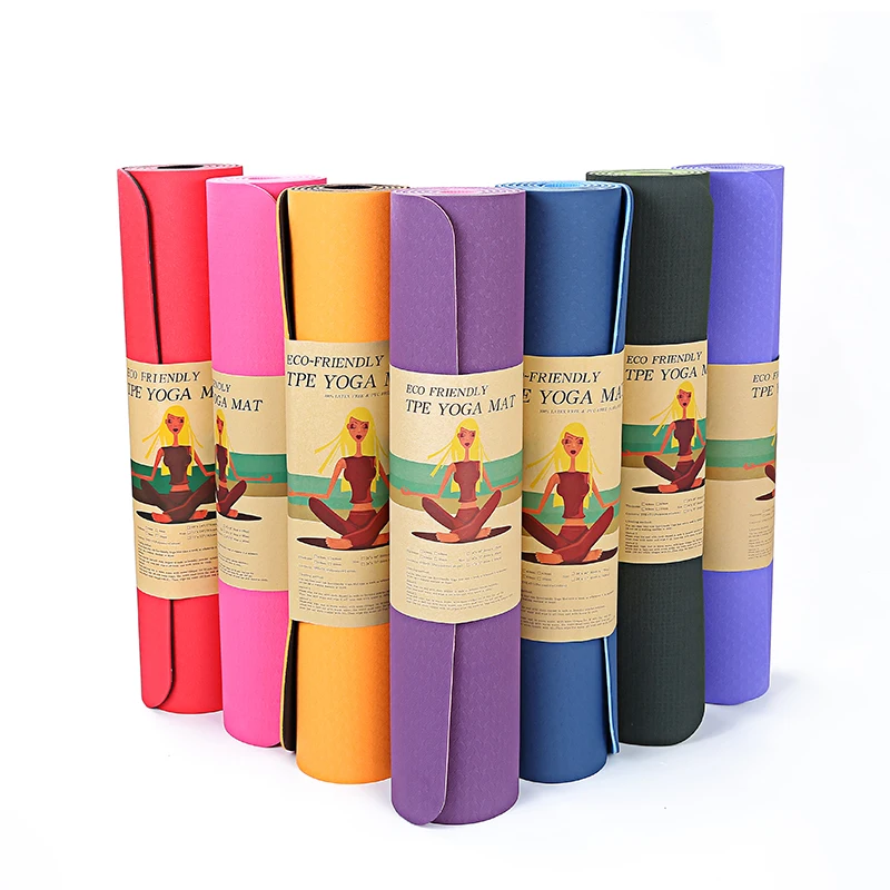 Hot Custom Non Slip Design Exercise Gym Workout Mat Eco-Friendly Mat Fitness 6mm TPE Yoga Mat, Customized color
Hot Custom Non Slip Design Exercise Gym Workout Mat Eco-Friendly Mat Fitness 6mm TPE Yoga Mat, Customized color