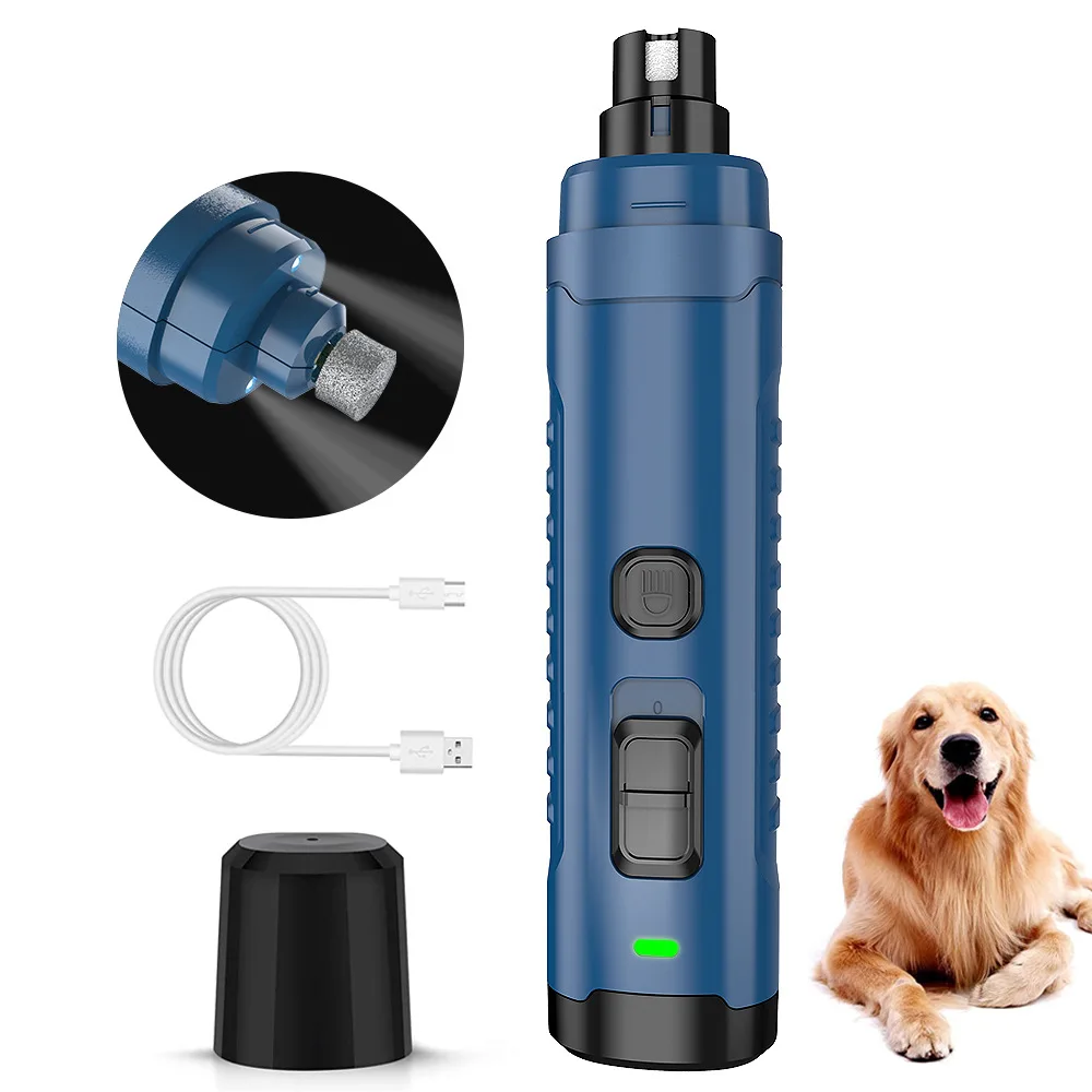 Hot Product Pet Grooming Electric Pet Nail Grinder LED 2 Speed Dog Nail Grinder for Large Dogs, Customized
Hot Product Pet Grooming Electric Pet Nail Grinder LED 2 Speed Dog Nail Grinder for Large Dogs, Customized