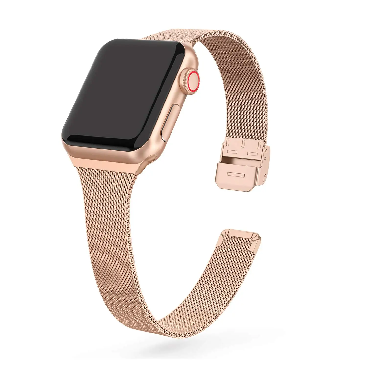 Fashion Designer Milanese Stainless Steel Fot Apple Watch Band Magnetic Strap for I Watch Series 6 5 4 3 2 1 Metal Watch Band, Silver, black, gold, rose gold
Fashion Designer Milanese Stainless Steel Fot Apple Watch Band Magnetic Strap for I Watch Series 6 5 4 3 2 1 Metal Watch Band, Silver, black, gold, rose gold
