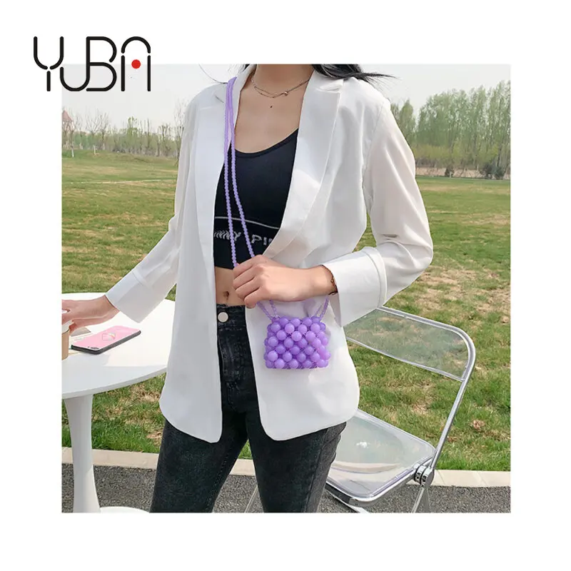 Summer Mini transparent purse Beaded accessories bag 2021 Luxury woven girls women handbag Candy Color Bolsas, Customizable
Summer Mini transparent purse Beaded accessories bag 2021 Luxury woven girls women handbag Candy Color Bolsas, Customizable
