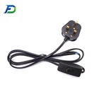 1 year warranty desk lamp cable with uk plug 13a uk power cord