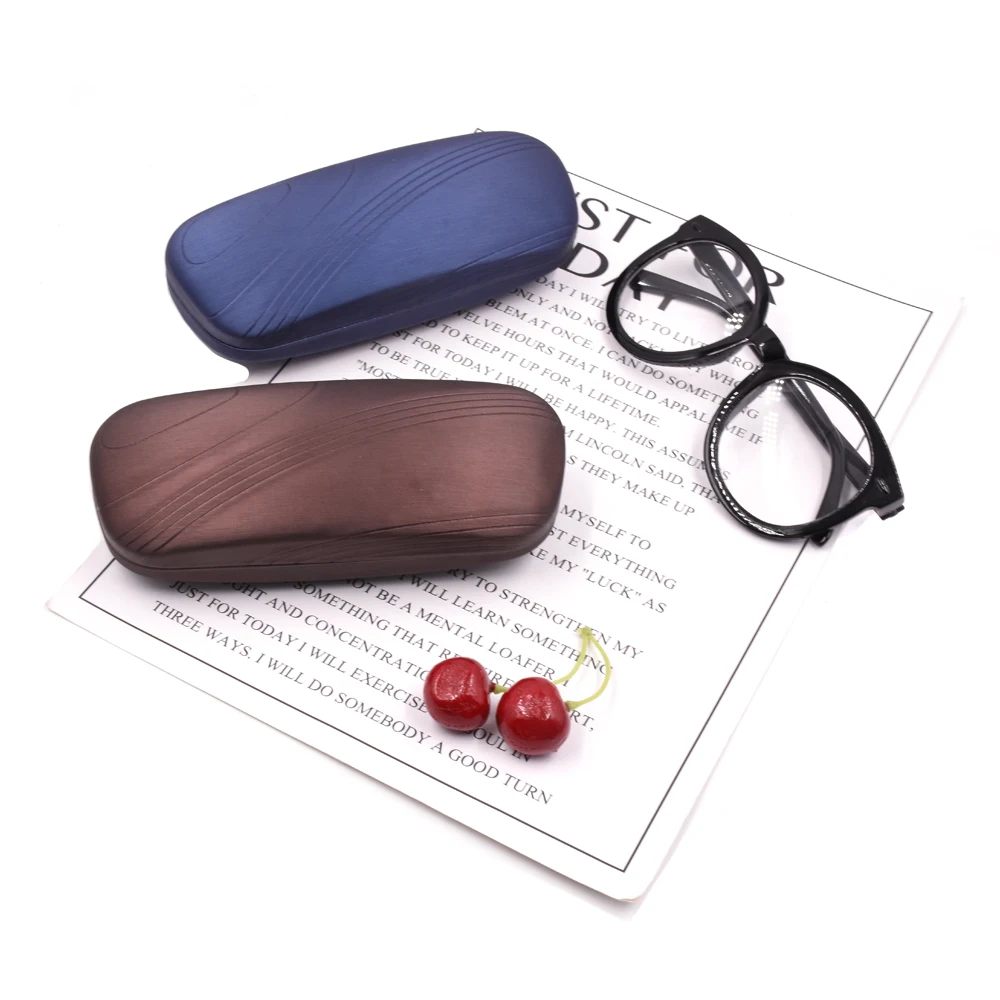 Wholesale custom logo size soft leather stainless steel strip optical reading glasses case sunglasses packaging box, Blue,red,black,etc.
Wholesale custom logo size soft leather stainless steel strip optical reading glasses case sunglasses packaging box, Blue,red,black,etc.