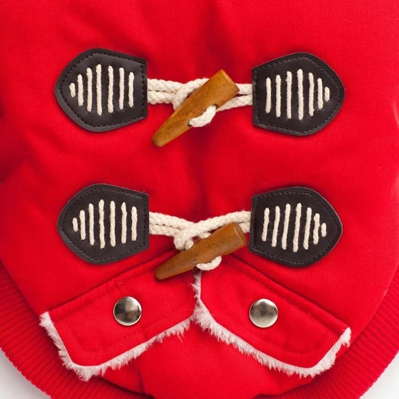 Jhcentury High Quality Pet Clothes Dogs Cats Luxury Clothing Winter Autumn Horn Button Cotton-padded Clothing, Picture
Jhcentury High Quality Pet Clothes Dogs Cats Luxury Clothing Winter Autumn Horn Button Cotton-padded Clothing, Picture