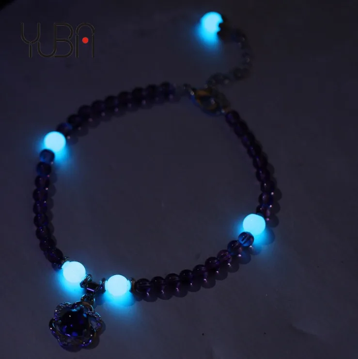 HIgh quality Newest design European and American beach anklets bracelet glow in the dark chain jewelry, Photo
HIgh quality Newest design European and American beach anklets bracelet glow in the dark chain jewelry, Photo