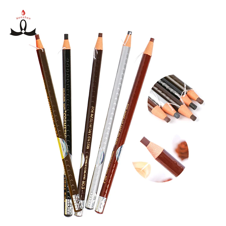 Hot Sale PMU 6 Colors Waterproof Pull Eyebrow Pencil Microblading Permanent Makeup Tattoo Manual Pen for Eyebrow, Nature brown, light brown, white, brown, gray, black
Hot Sale PMU 6 Colors Waterproof Pull Eyebrow Pencil Microblading Permanent Makeup Tattoo Manual Pen for Eyebrow, Nature brown, light brown, white, brown, gray, black