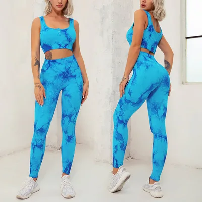 Latest design Tie-dye U-neck front buttoned gym suit high waist seamless sports tight hip yoga suit, Pink/orange/yellow/black/blue
Latest design Tie-dye U-neck front buttoned gym suit high waist seamless sports tight hip yoga suit, Pink/orange/yellow/black/blue