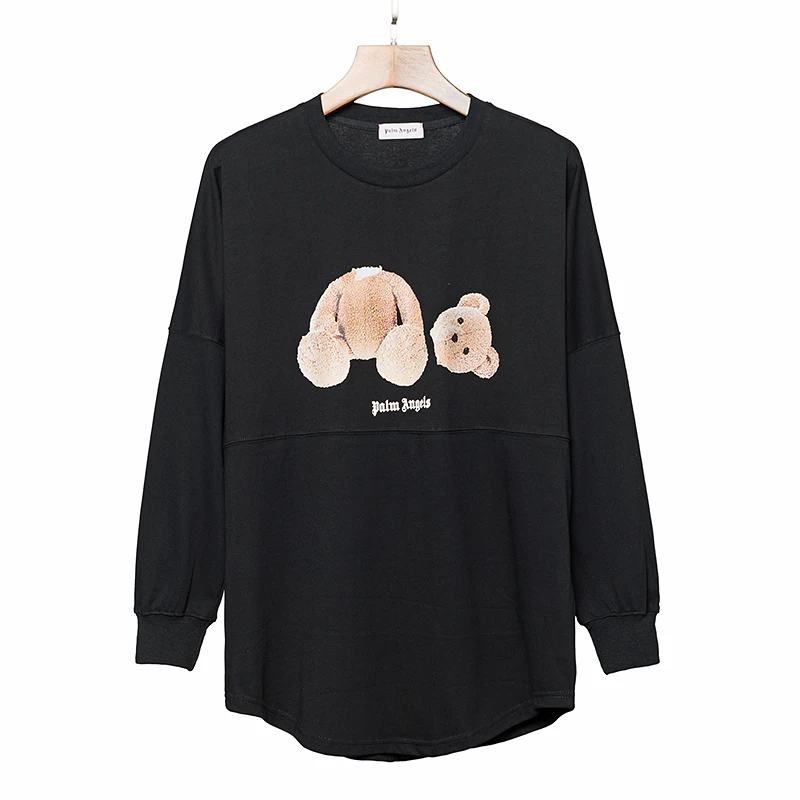 BK02 Fashion boys tshirts Long Sleeve Pure Cotton tshirt man print Broken Bear T-shirt brother 210
BK02 Fashion boys tshirts Long Sleeve Pure Cotton tshirt man print Broken Bear T-shirt brother 210
