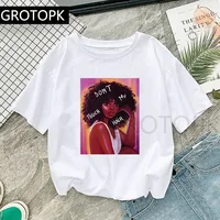 Wholesale Summer Black Girl Harajuku Fashion Print Female Dont Touch My Hair T Shirt Streetwear Aesthetic Tshirt Trend
Wholesale Summer Black Girl Harajuku Fashion Print Female Dont Touch My Hair T Shirt Streetwear Aesthetic Tshirt Trend