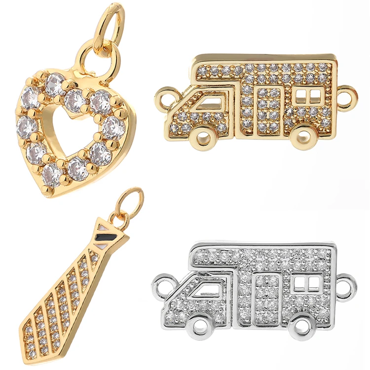 Dainty Mini Braclet Charms Gold Plated Gold Heart Pendant Necklace Bus Charm Findings Jewelry Making Earring, Gold/rosegold/silver
Dainty Mini Braclet Charms Gold Plated Gold Heart Pendant Necklace Bus Charm Findings Jewelry Making Earring, Gold/rosegold/silver