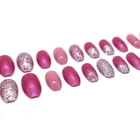 Nails Nail Artificial Nails Coffin Nails Artificial Fake Press On Nails Full Cover Custom Acrylic Nail Tips