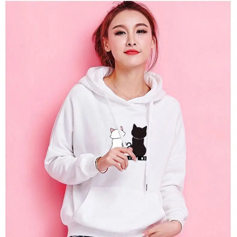 2020 Fashion New Women Lady Girls Femal Autumn and Winter Long Sleeve Solid Color Fleece-lined loose hoodie
2020 Fashion New Women Lady Girls Femal Autumn and Winter Long Sleeve Solid Color Fleece-lined loose hoodie