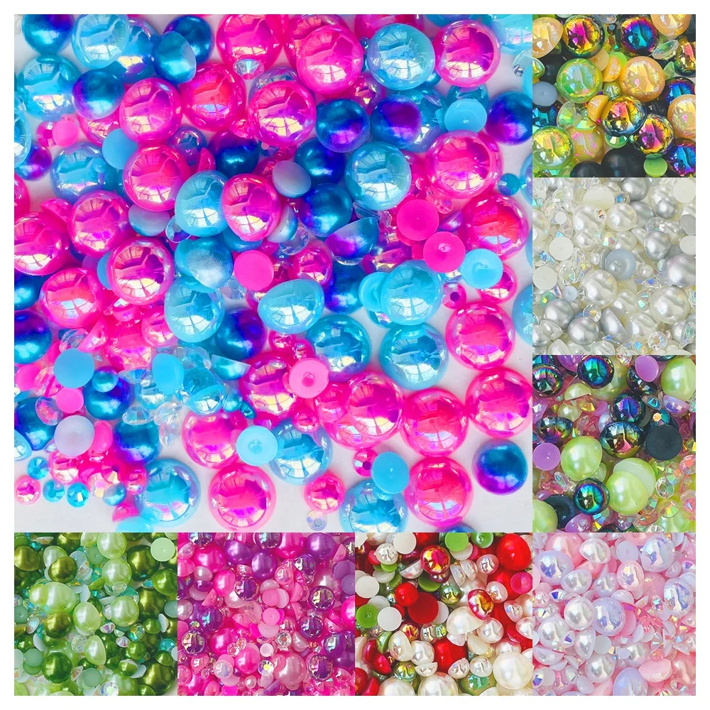 Yantuo Wholesale Multi Packing Mixed Color Mixed Size Half Pearl Beads For Nail ArtBagTumblers
Yantuo Wholesale Multi Packing Mixed Color Mixed Size Half Pearl Beads For Nail ArtBagTumblers