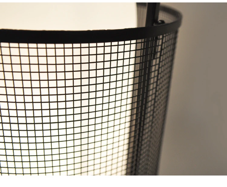 Wholesale modern industrial hotel bedside lamp 120V/240V black metal lighting table lamp