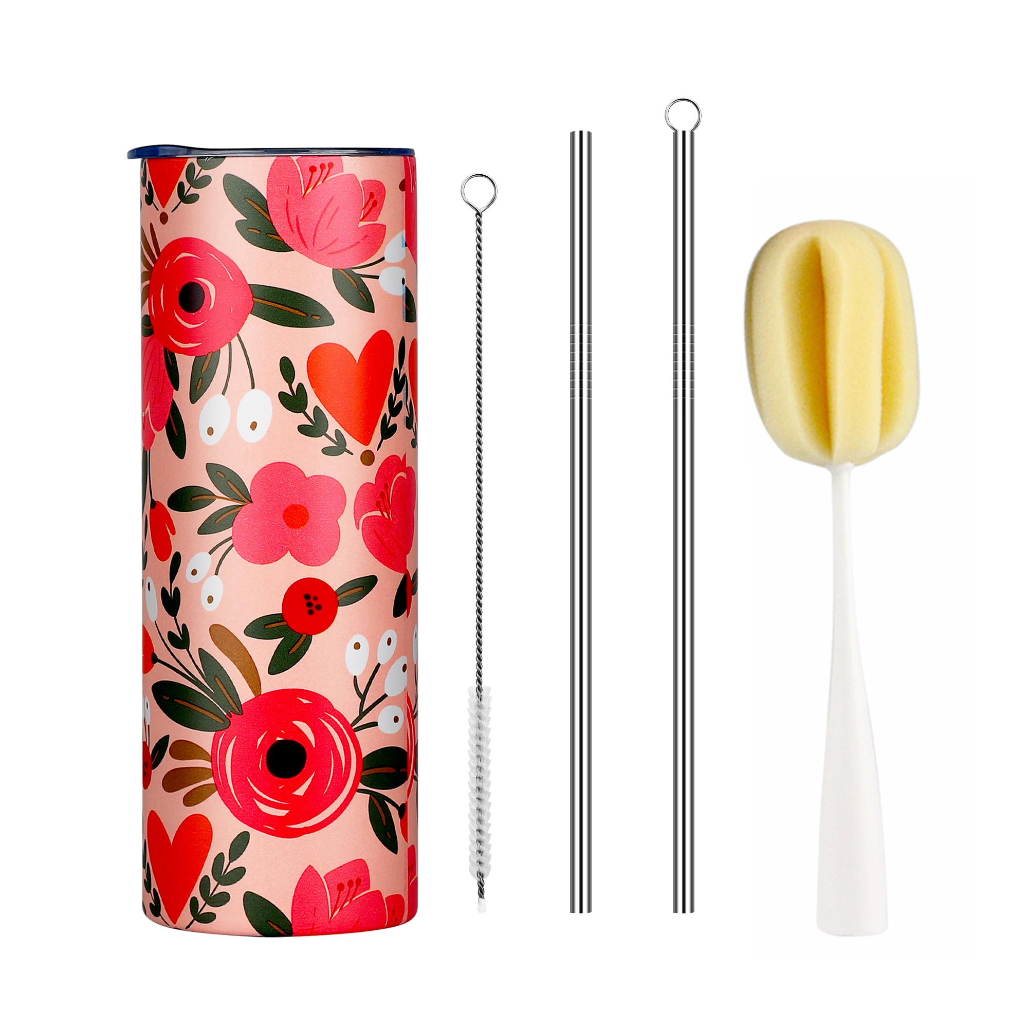 20oz sublimation tumbler blank stainless steel sublimation blanks skinny tumbler white with lid and straw, Customized color
20oz sublimation tumbler blank stainless steel sublimation blanks skinny tumbler white with lid and straw, Customized color