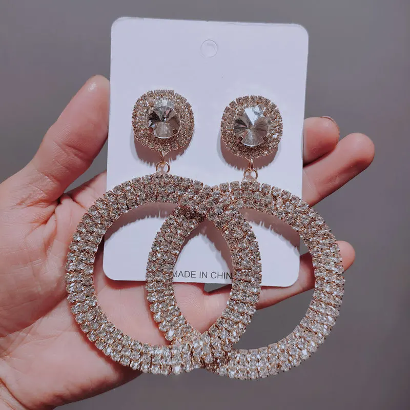 Big Crystal Drop Earrings Women Statement Fashion Pearl Jewelry Wedding Brand Gold Earring Gifts
Big Crystal Drop Earrings Women Statement Fashion Pearl Jewelry Wedding Brand Gold Earring Gifts
