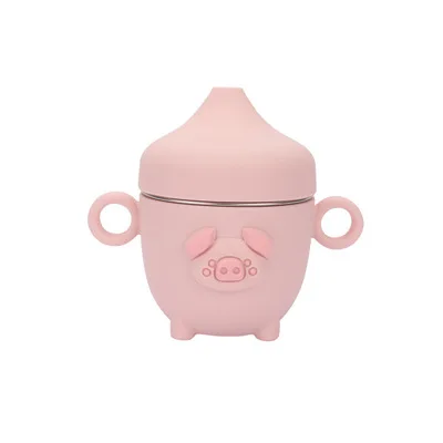 pig shape stainless steel durable baby tableware silicone water baby cups, Pink blue green
pig shape stainless steel durable baby tableware silicone water baby cups, Pink blue green