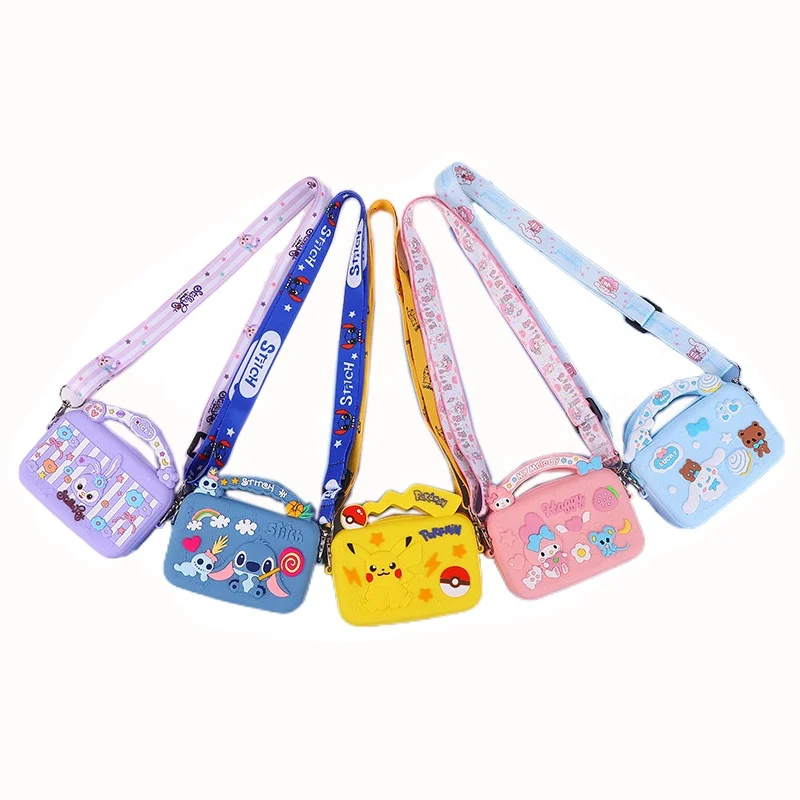 Cartoon Character Change and Phone Storage Birthday Gift Mini Silicone Bag Girl's Chain Crossbody Bag
Cartoon Character Change and Phone Storage Birthday Gift Mini Silicone Bag Girl's Chain Crossbody Bag