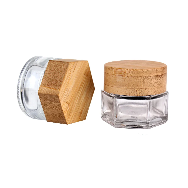 30ml skincare cosmetic cream glass jar