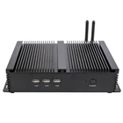 Topton i3i5i7 mini fanless industrial computer Dual Core Four Threads VGA + HD dual display desktop pc