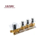 LESUN constant temperature control shower faucets and rain shower head