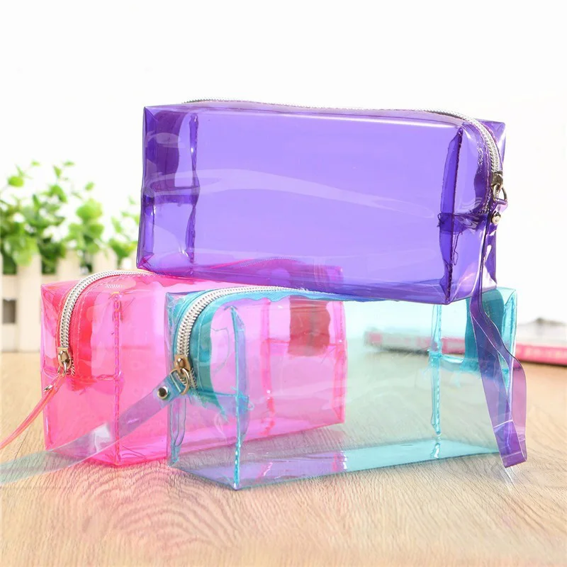 AEQUEEN Transparent PVC Cosmetic Bag Women Makeup Case Travel Makeup Organizer Lady Pouch Clear Trunk Toiletries Stationary Case
AEQUEEN Transparent PVC Cosmetic Bag Women Makeup Case Travel Makeup Organizer Lady Pouch Clear Trunk Toiletries Stationary Case