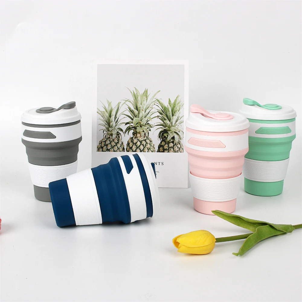 Collapsible Outdoor Bottle Folding Foldable Food Grade Coffee Reusable Portable Silicone Water Cup, Pink, blue, green, grey,ect
Collapsible Outdoor Bottle Folding Foldable Food Grade Coffee Reusable Portable Silicone Water Cup, Pink, blue, green, grey,ect