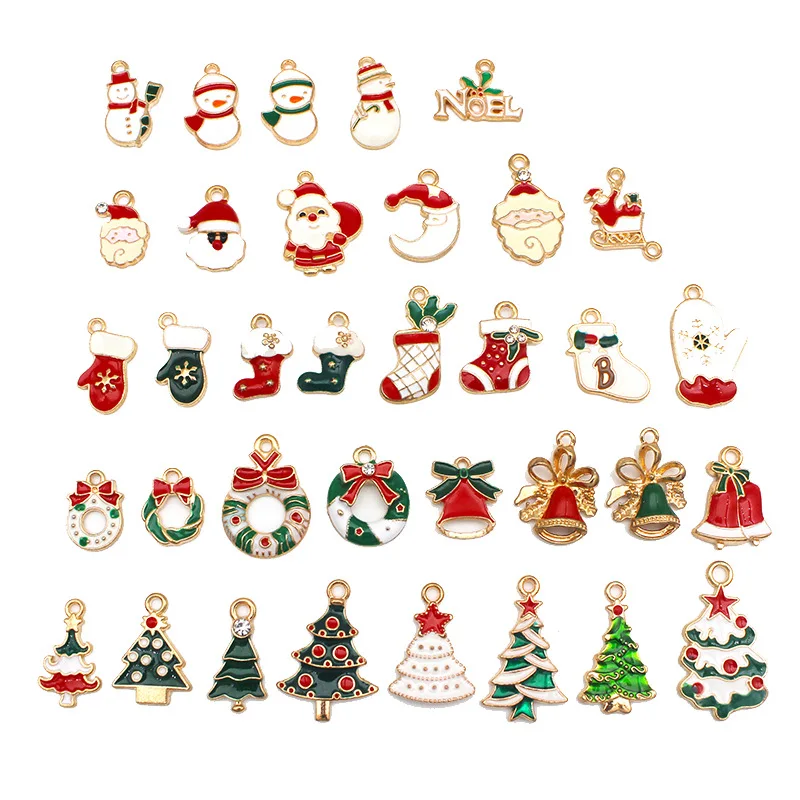 Factory Wholesale Christmas Decoration Metal Alloy Mixed Christmas Charm Pendant
Factory Wholesale Christmas Decoration Metal Alloy Mixed Christmas Charm Pendant