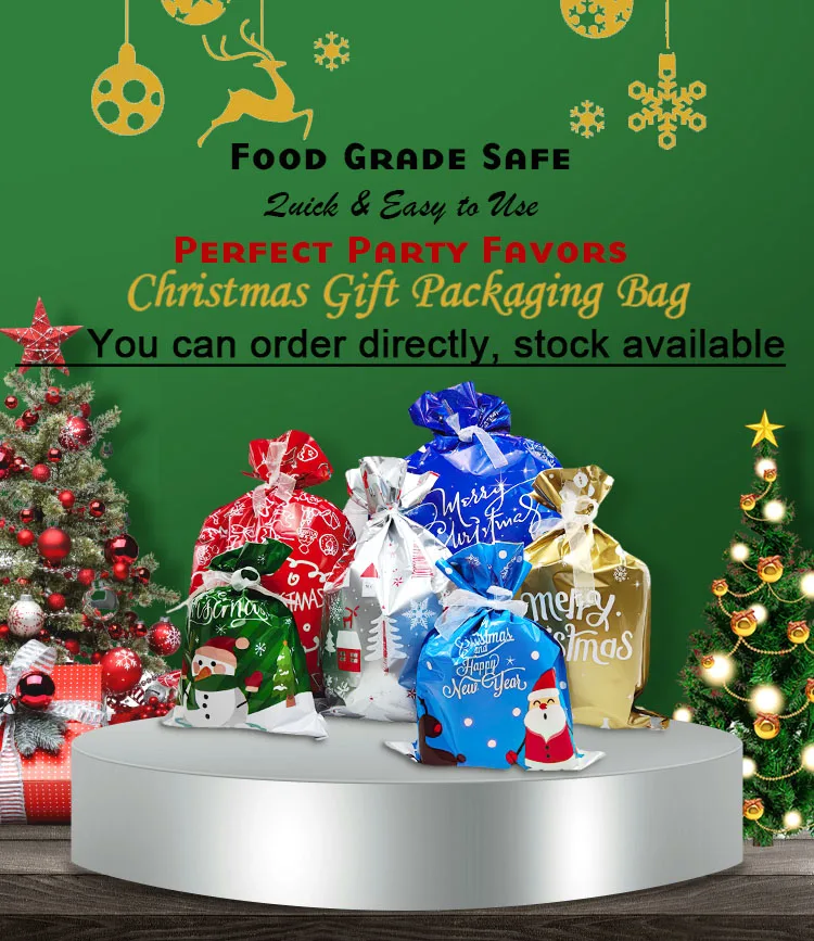 santa cookies bags cookie bags for christmas wedding party