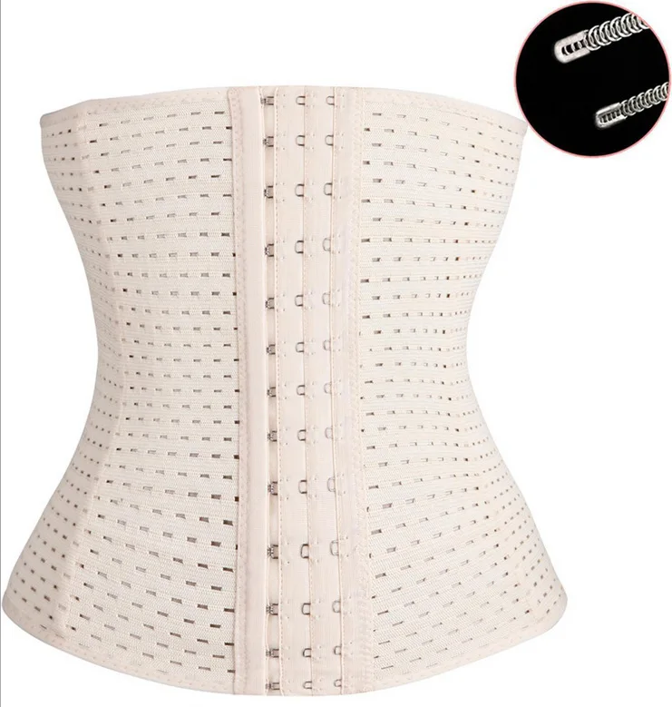 Top selling comfortable breathable 4 steel bone abdomen waist trimmer with hooks high waist women trainers custom logo
Top selling comfortable breathable 4 steel bone abdomen waist trimmer with hooks high waist women trainers custom logo