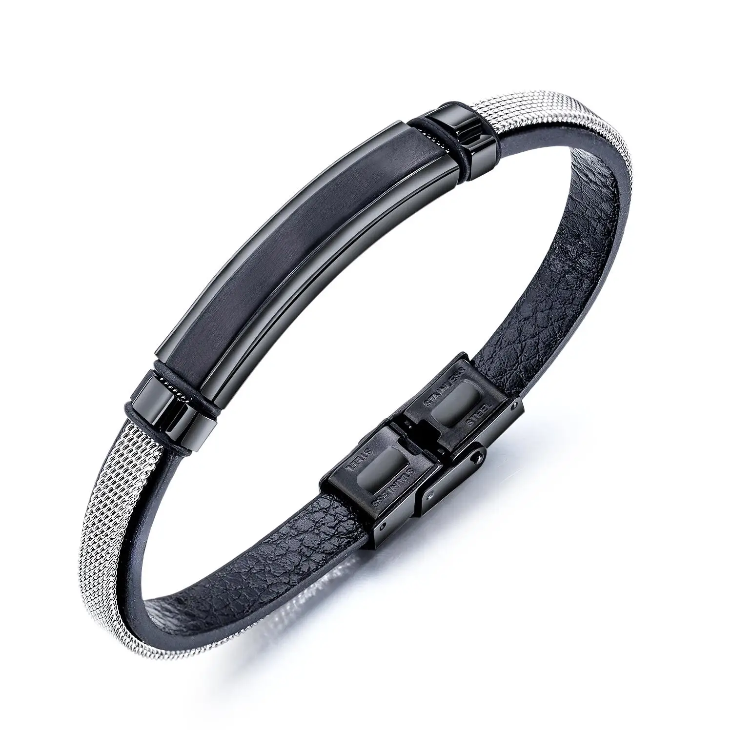 Factory Hot Seller Popular Jewelry Chain Fashion Male Black Bracelets for Womens, Black color
Factory Hot Seller Popular Jewelry Chain Fashion Male Black Bracelets for Womens, Black color