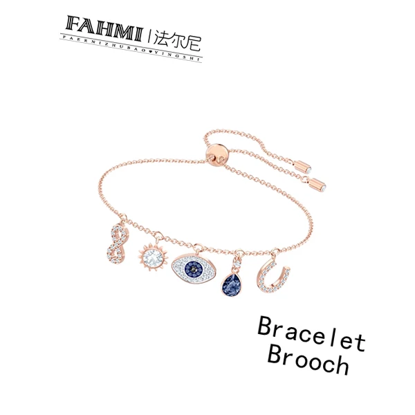 Fahmi Crystal Bracelet Ladies Fashion Swan Bangle Original Necklace Production Low Price Retail Wholesale
Fahmi Crystal Bracelet Ladies Fashion Swan Bangle Original Necklace Production Low Price Retail Wholesale