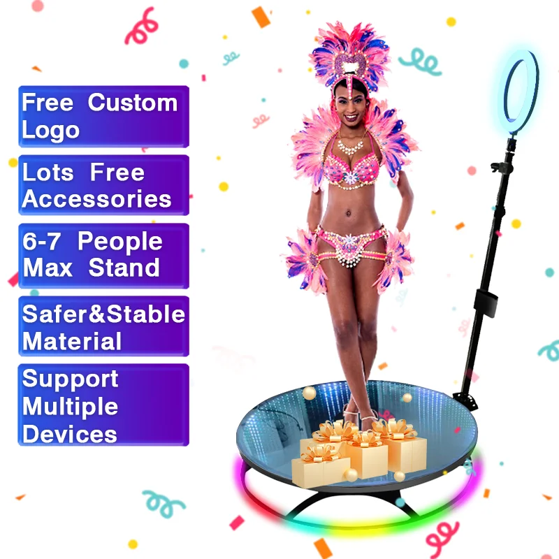 2022 Newly best seller stable photo booth wedding with travel case 360 photo booth with LED light
2022 Newly best seller stable photo booth wedding with travel case 360 photo booth with LED light