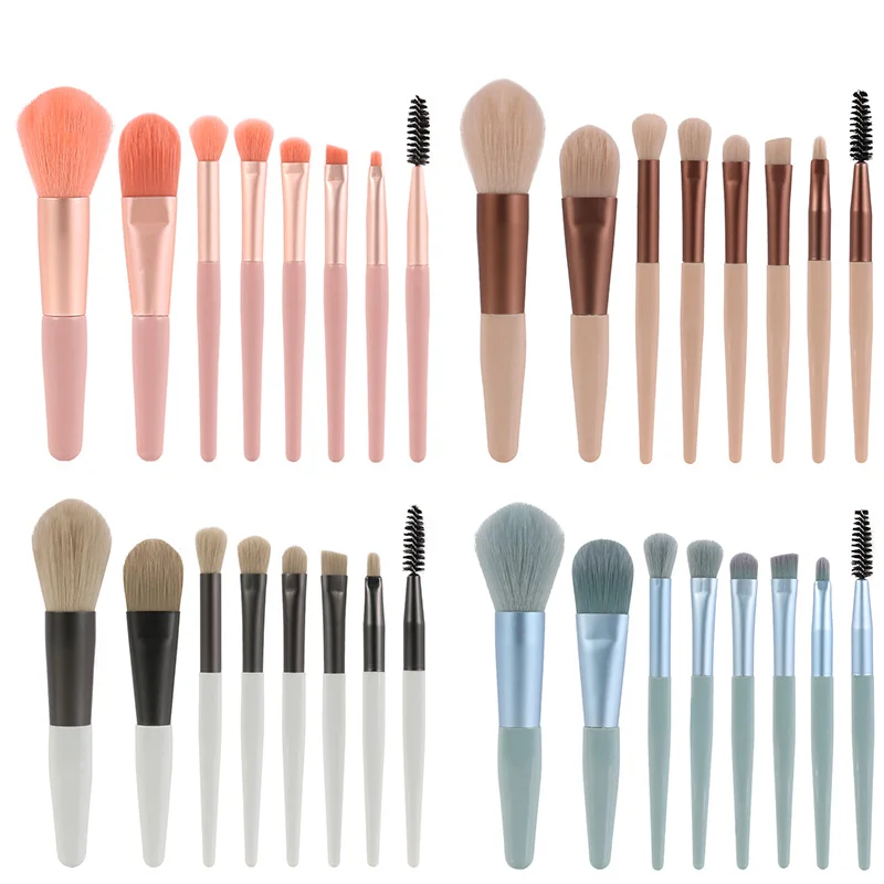 New Arrival Makeup Brush Set 8 Pieces Wooden Handle Soft Blush Brush Beauty Tools With PP Transparent Packing Bag
New Arrival Makeup Brush Set 8 Pieces Wooden Handle Soft Blush Brush Beauty Tools With PP Transparent Packing Bag