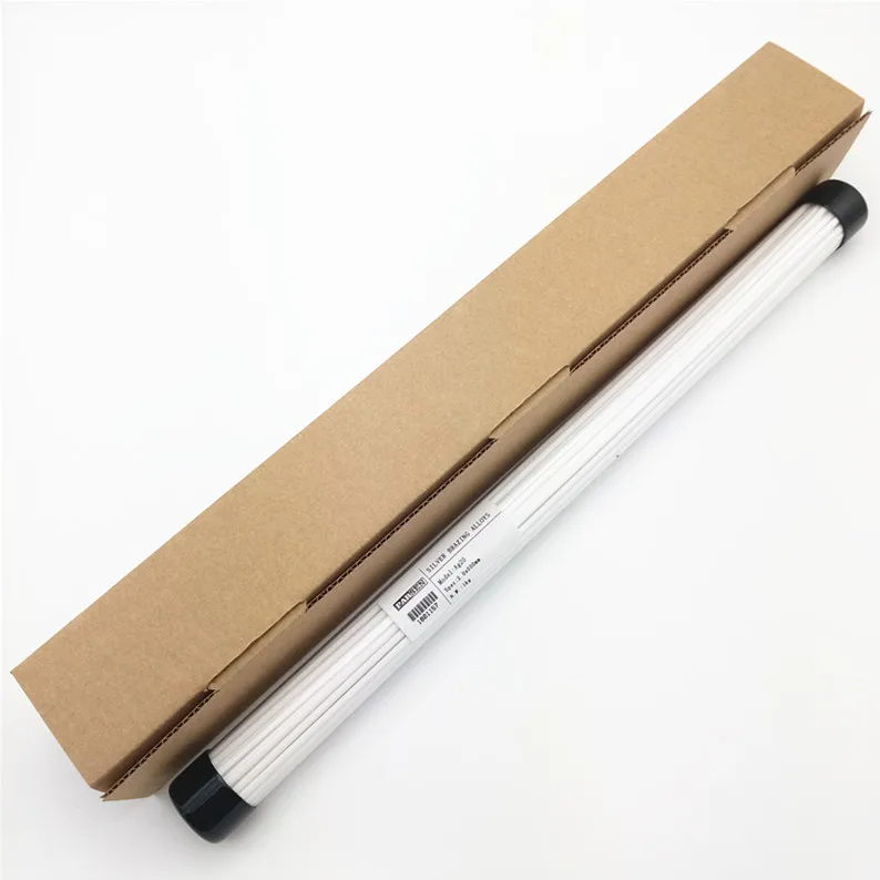 FREE SHIPPING flux coated 20 silver brazing rods DIN L-Ag20 silver brazing alloys, White
FREE SHIPPING flux coated 20 silver brazing rods DIN L-Ag20 silver brazing alloys, White