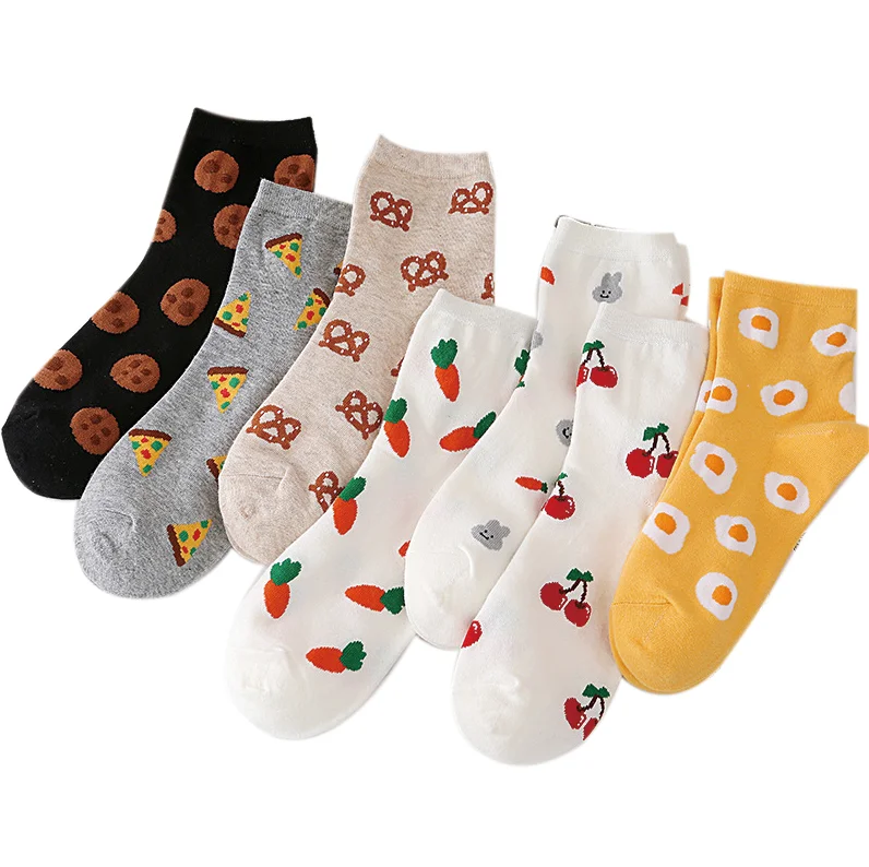 Cartoon Fruit Food Printed Women Cotton Autumn Winter Fashion Female Girls Street Socks
Cartoon Fruit Food Printed Women Cotton Autumn Winter Fashion Female Girls Street Socks