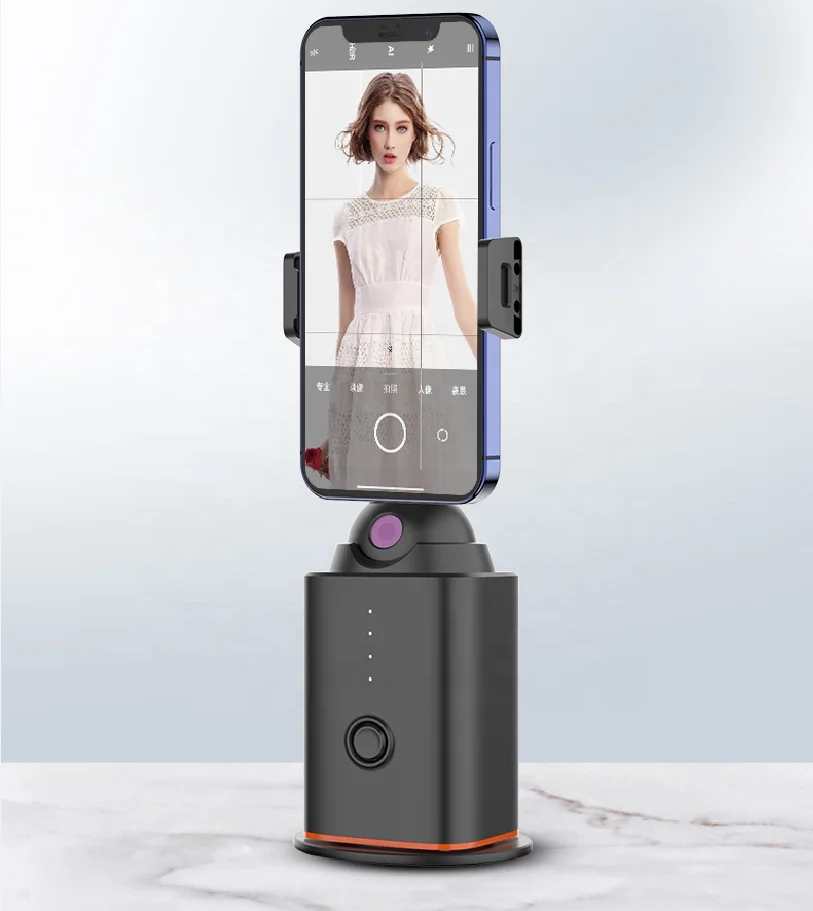 Live Stream Smart Stabilizer 360 Rotation Face Tracking Phone Holder 
Live Stream Smart Stabilizer 360 Rotation Face Tracking Phone Holder