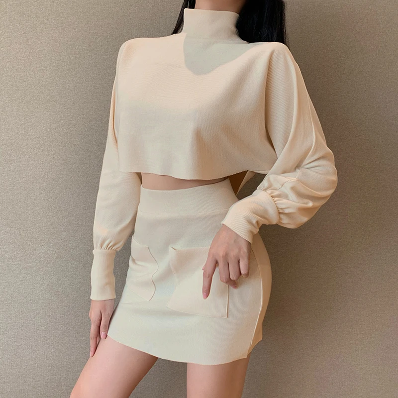 xinyiSexy INS women's sweater sets blouse ladies sweater crop top skirt knitted dress set two piece set women clothes
xinyiSexy INS women's sweater sets blouse ladies sweater crop top skirt knitted dress set two piece set women clothes