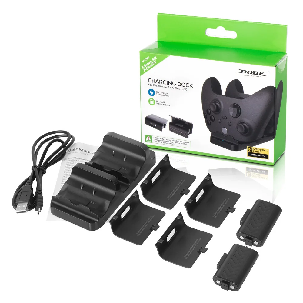 Replacement Battery Pack Baterias Parts Dual Charger Para For Xbox One/ S / X Gamepad For Xbox Series S X Controller
Replacement Battery Pack Baterias Parts Dual Charger Para For Xbox One/ S / X Gamepad For Xbox Series S X Controller