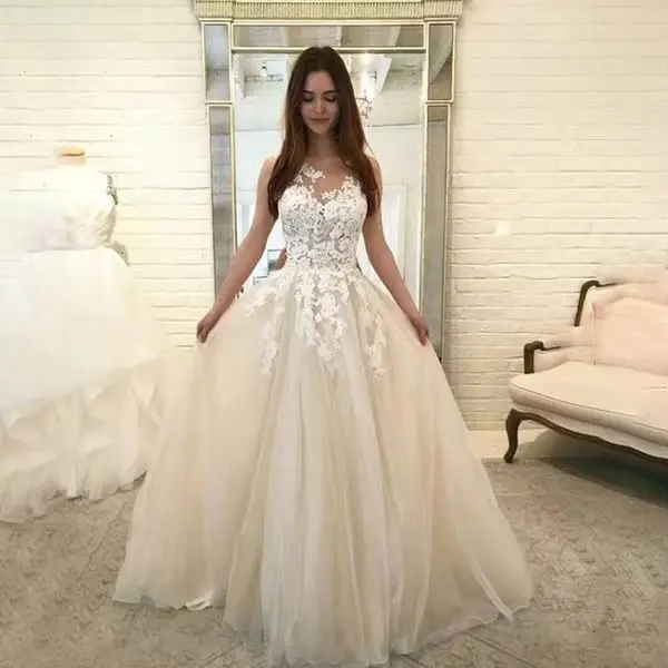 China Scoop Lace Applique A Line Wedding Dresses Sleeveless Tulle Boho Bride Gown vestido de noiva trouwkleed, White, pink, blue
China Scoop Lace Applique A Line Wedding Dresses Sleeveless Tulle Boho Bride Gown vestido de noiva trouwkleed, White, pink, blue